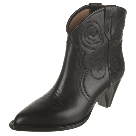 ISABEL MARANT Darizo Mid-Heel Ankle Boots Size 41 - Picture 12 of 16